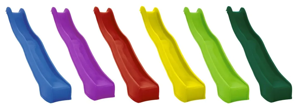 Plastic slide 3 m blue