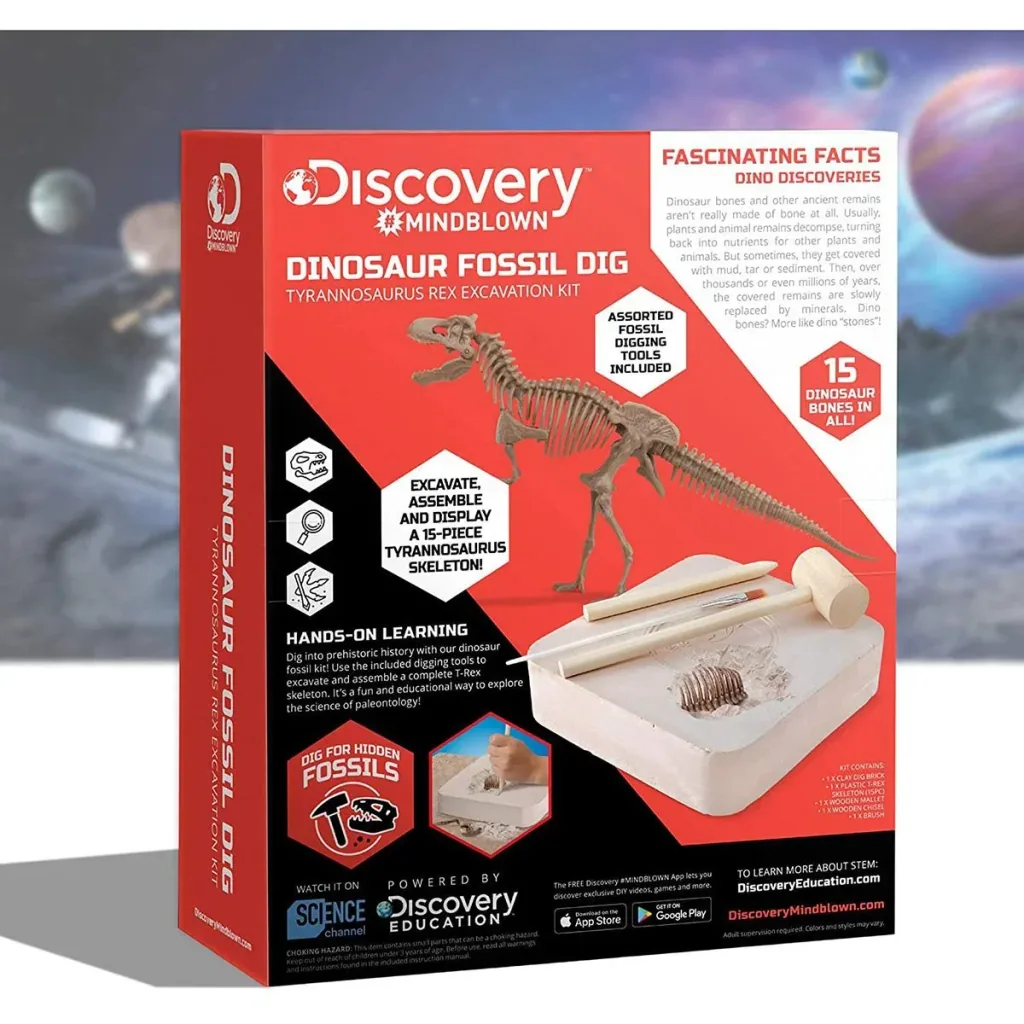 Discovery Mindblow - Dinosaur Dig " " 3D Puzzle - Excavation Set - Archaeology