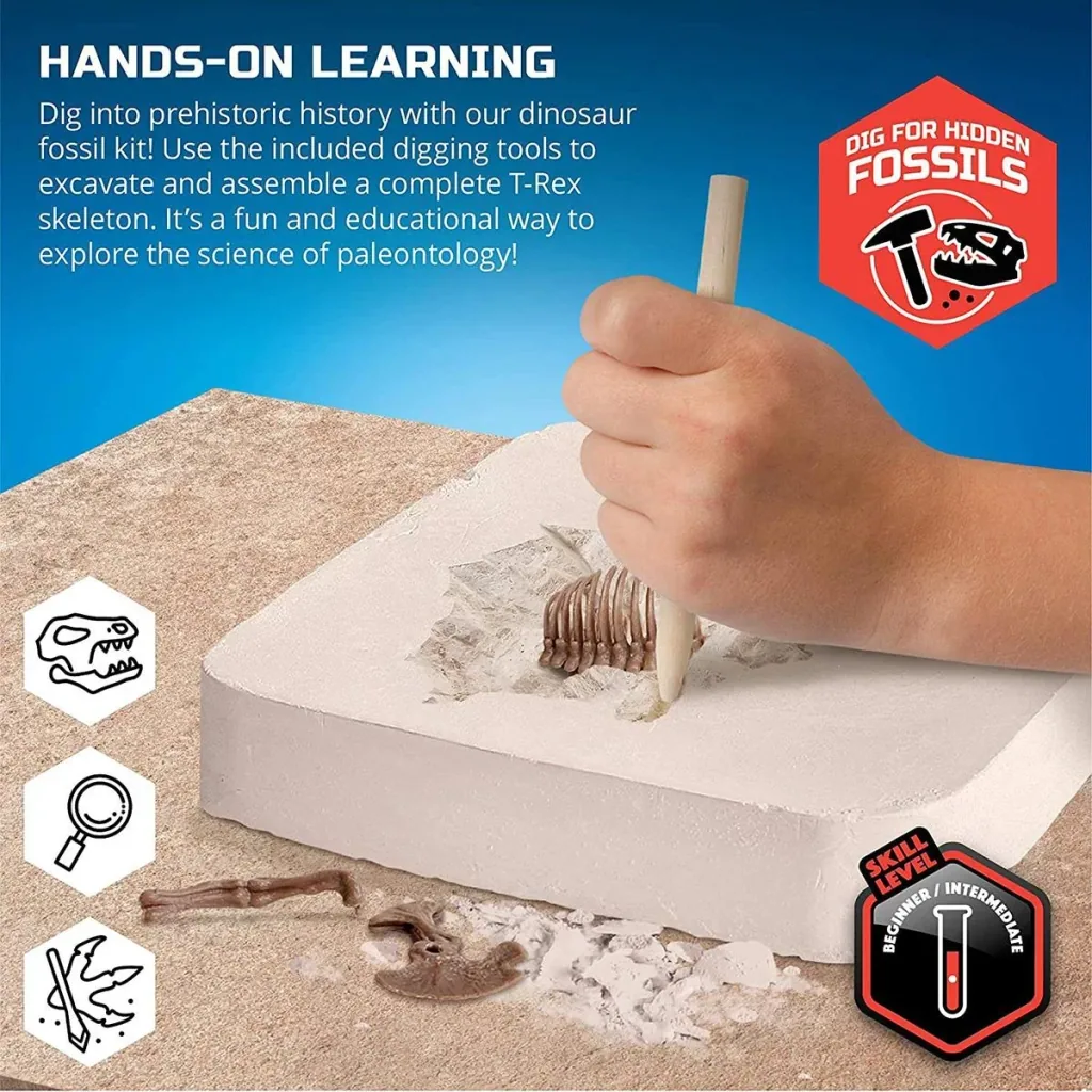 Discovery Mindblow - Dinosaur Dig " " 3D Puzzle - Excavation Set - Archaeology