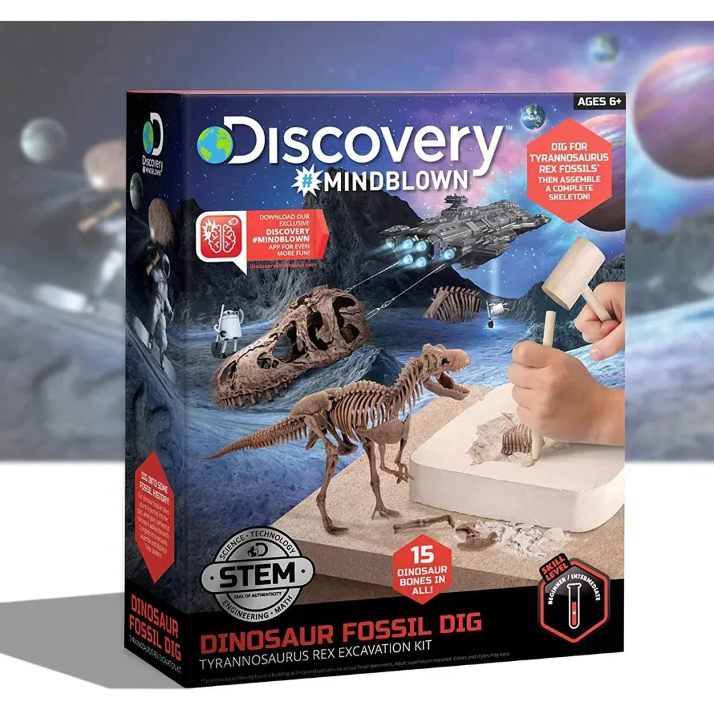 Discovery Mindblow - Dinosaur Dig " " 3D Puzzle - Excavation Set - Archaeology