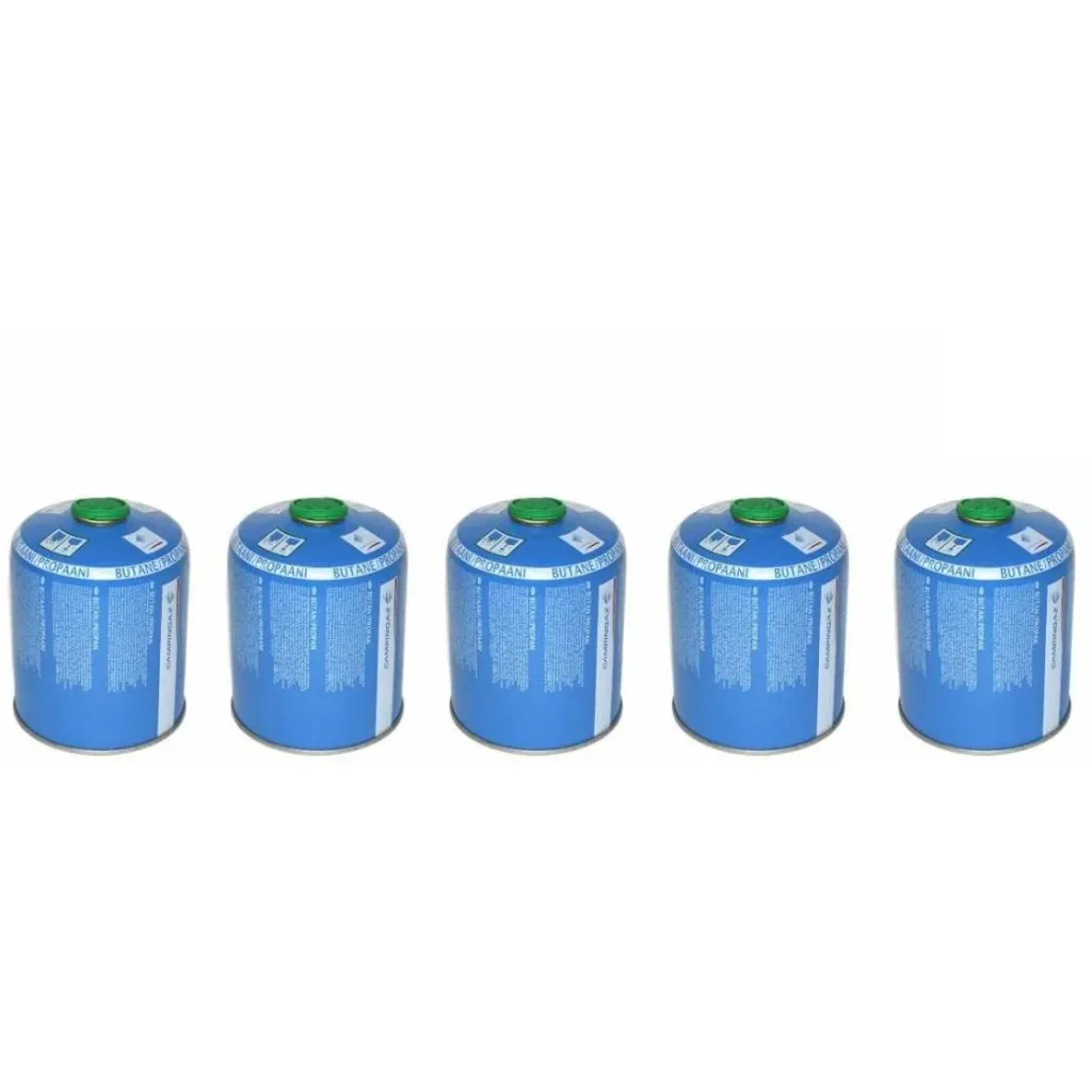 5x gas bottle cartridge gasbus CV470 for weed burner