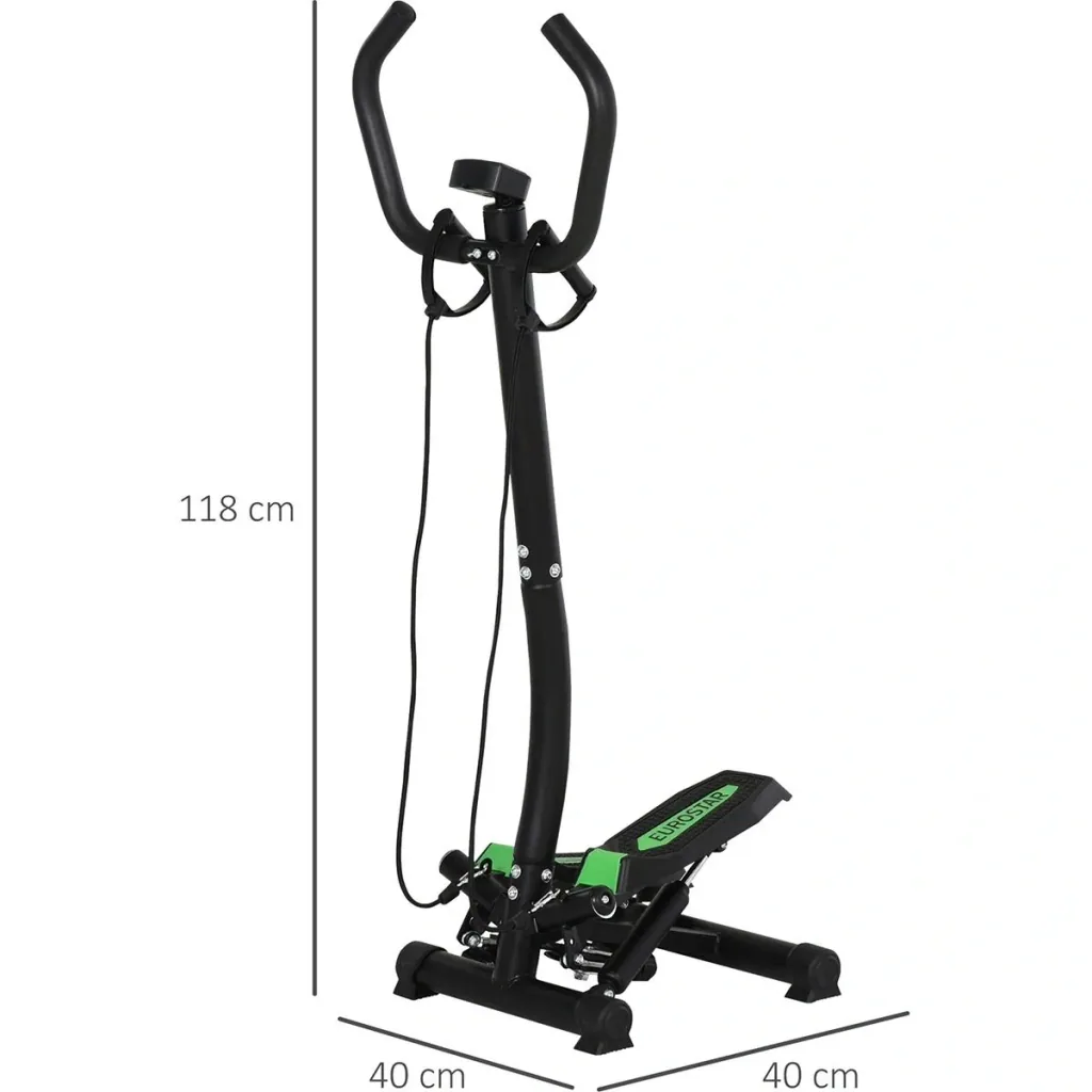 Sidestepper with handle black/green