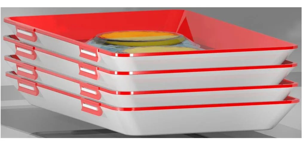 Clever Tray freshness system, set of 2
