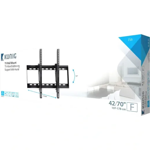TV wall mount tilt 42 - 70 " 60 kg