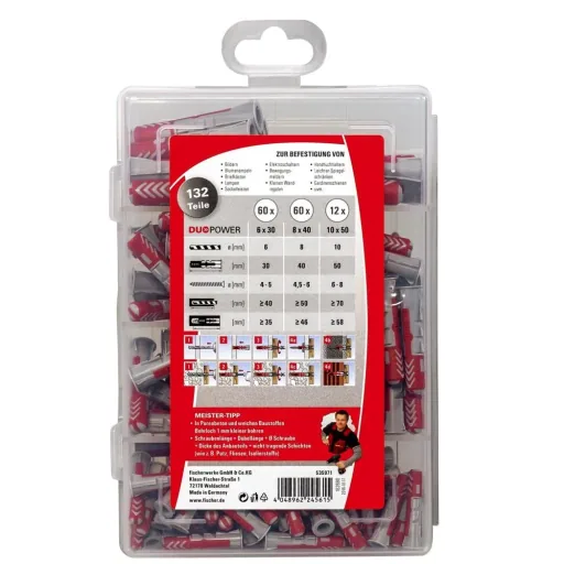 Dowel assortment, MEISTER-BOX DUOPOWER