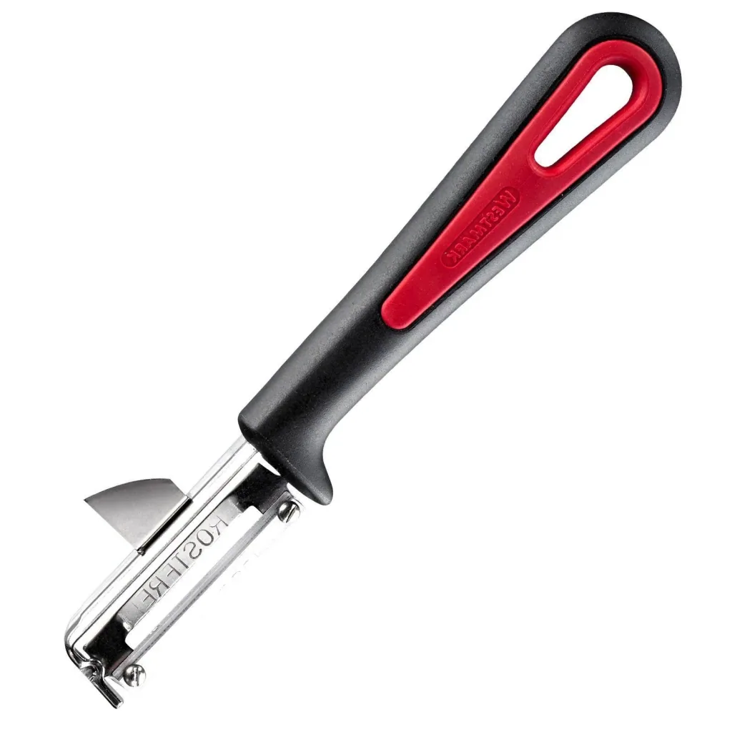 Peeler with cutter “Gallant”, left-handed, stainless steel