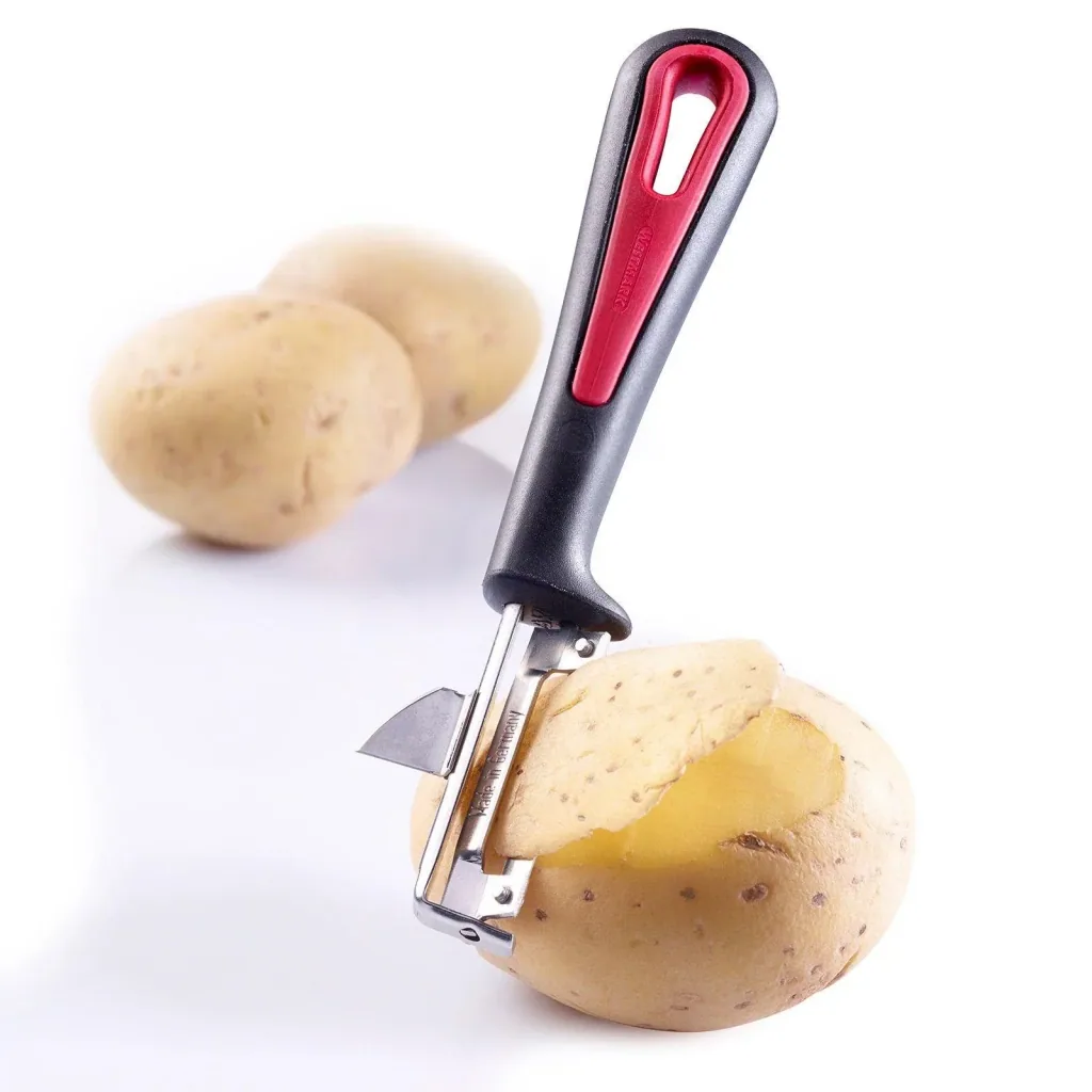 Peeler with cutter “Gallant”, left-handed, stainless steel