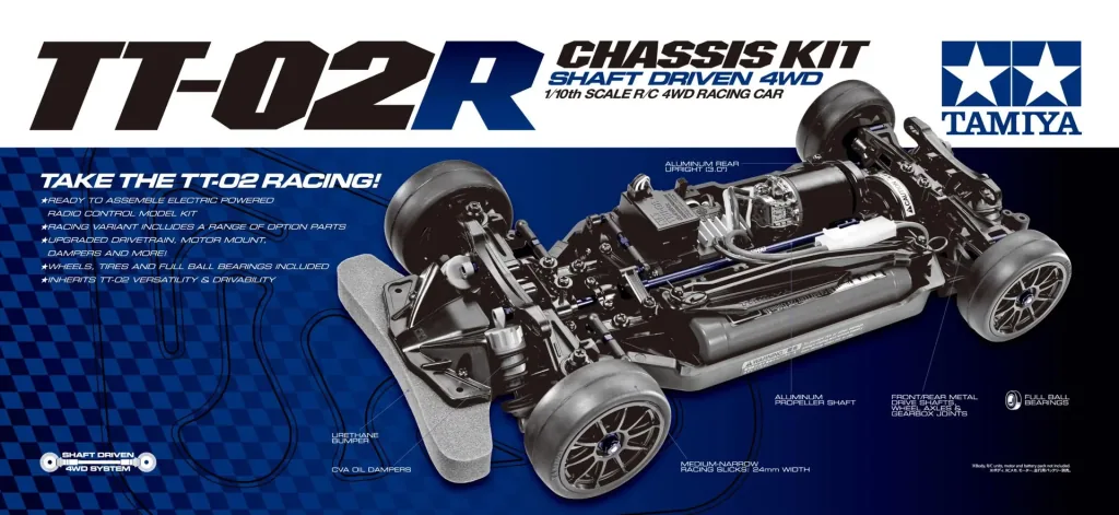 RC Car TT-02R 1:10 Chassis Kit