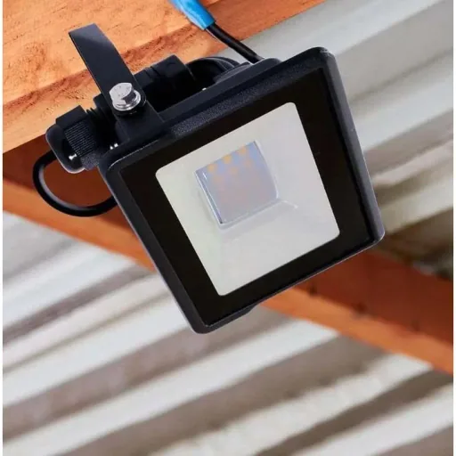 VT-128 LED Floodlight - 20 W - 1510 Lm - 6500K - Black