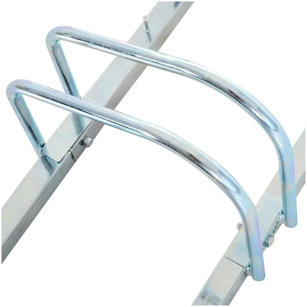 6-bike stand, bike stand, bicycle stand, galvanized steel