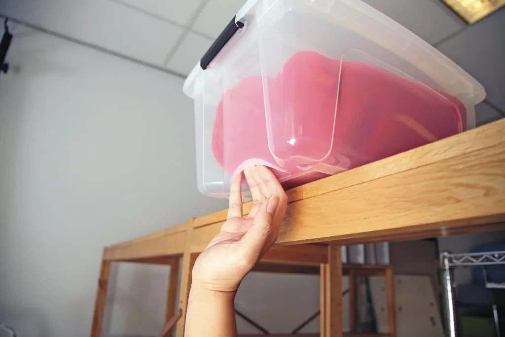 “Clear NTB-45” storage box