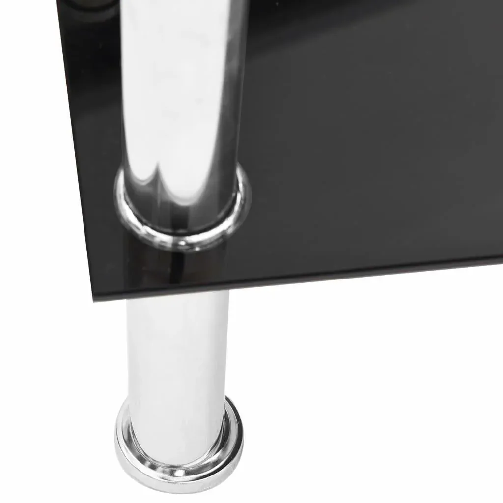 Coffee table 110x43x60 cm tempered glass transparent