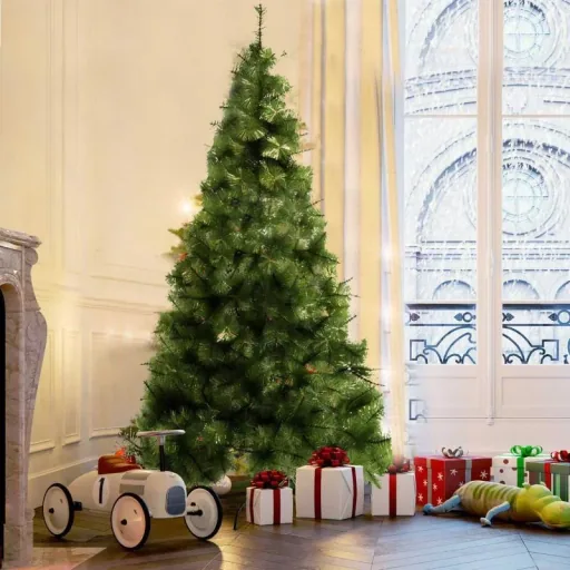 Artificial Christmas tree 2.1 m Christmas tree fir tree 505 branches