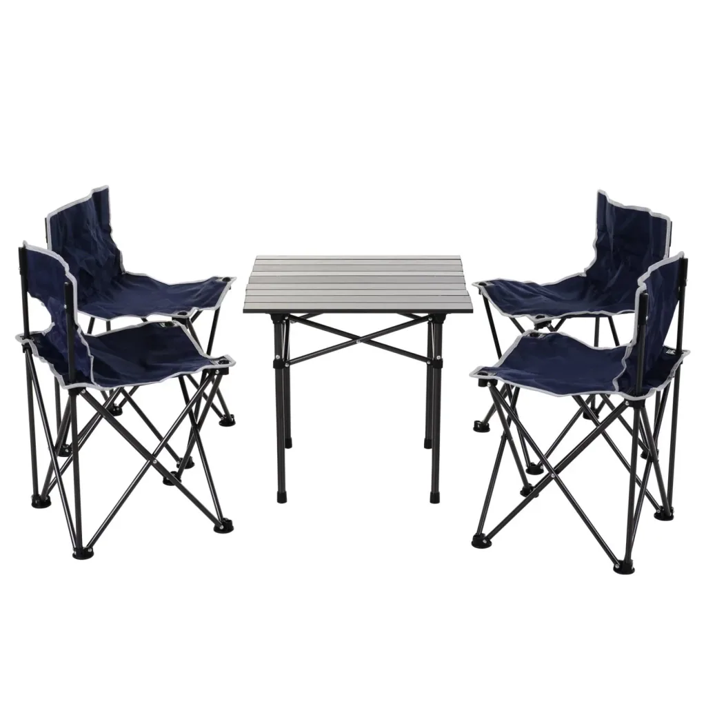 Camping furniture with carrying bag