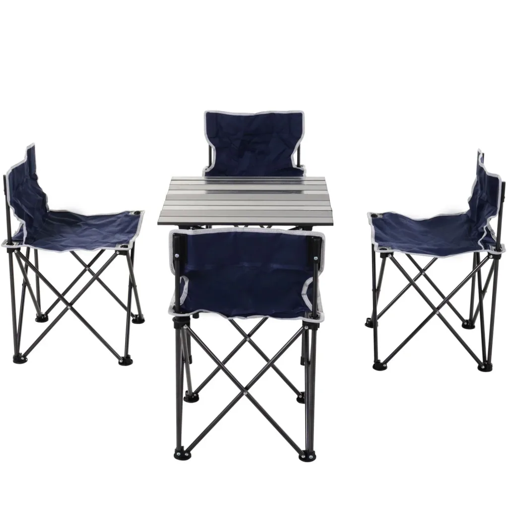 Camping furniture with carrying bag