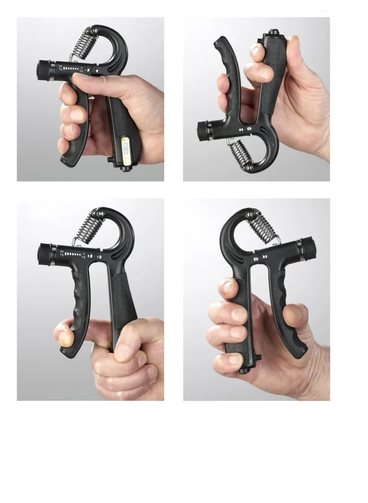 Multi finger and hand trainer, 5 pieces