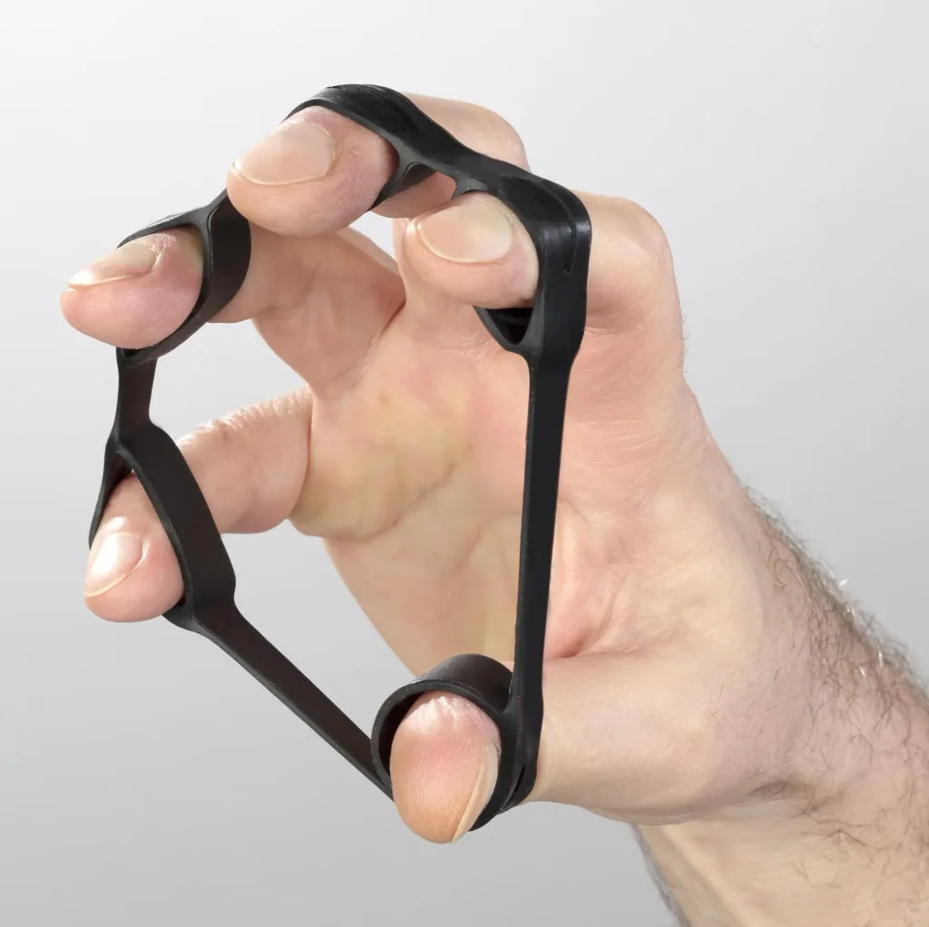 Multi finger and hand trainer, 5 pieces