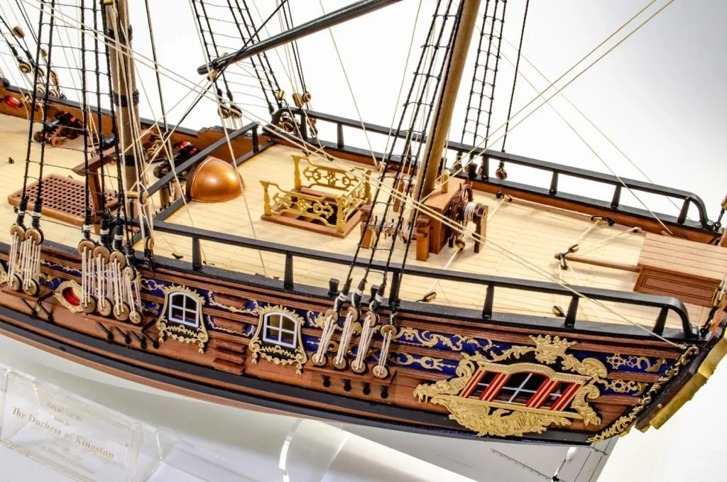 Duches of Kingston 1778 kit in 1:64 scale