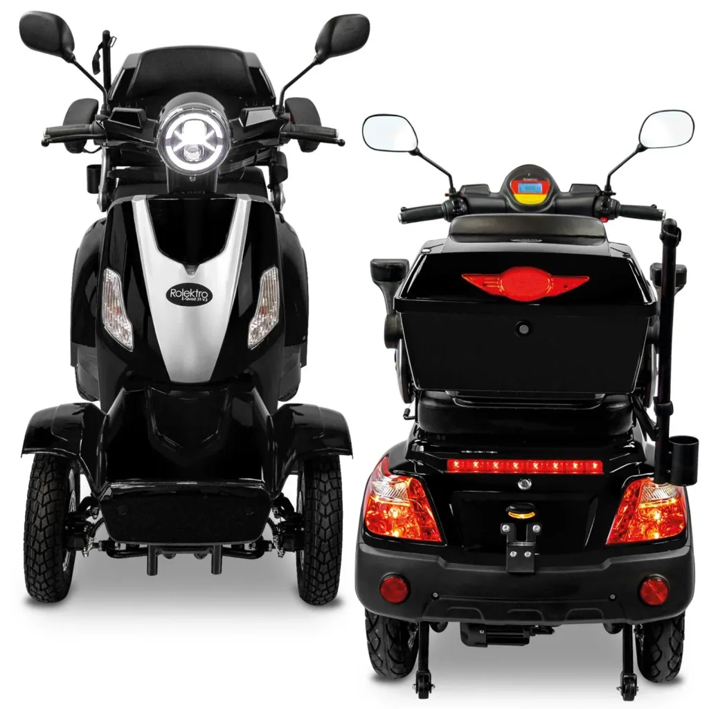 E-Quad 25 V3 Lithium Black, 1,000 Watt + Cup Holder