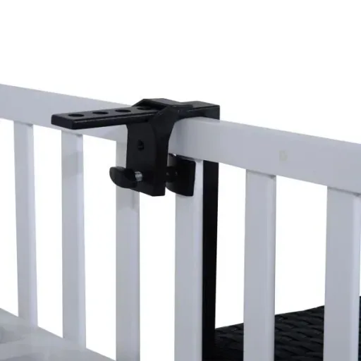 Polyrattan balcony hanging table 58x55cm balcony table folding table