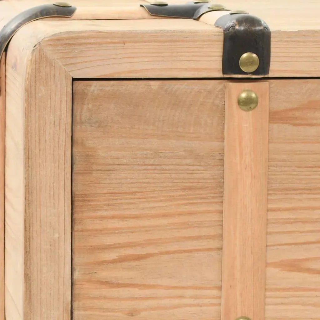 TV cabinet 120x33x35 cm made of solid pine wood