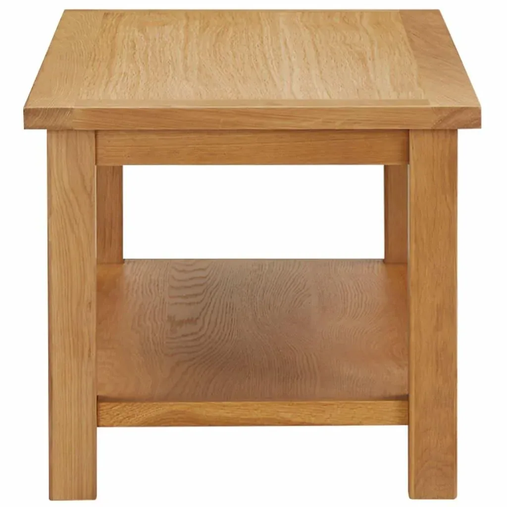 Coffee table 90x45x40 cm solid oak