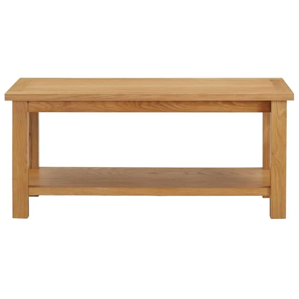 Coffee table 90x45x40 cm solid oak
