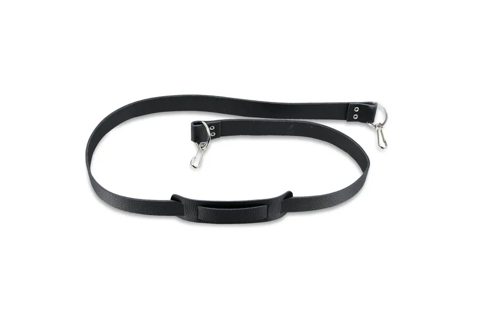 CARRYING STRAP 7003 made of cowhide with shoulder protection