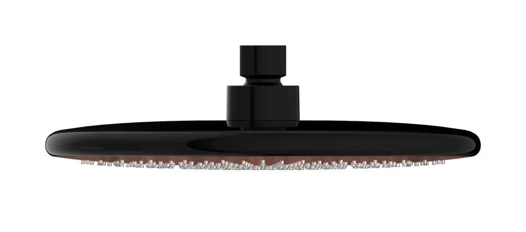 Watersaving rain shower head Watersaving Wood, Ø 22.5 cm