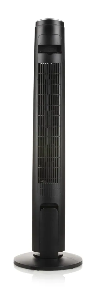 Column fan with swivel function