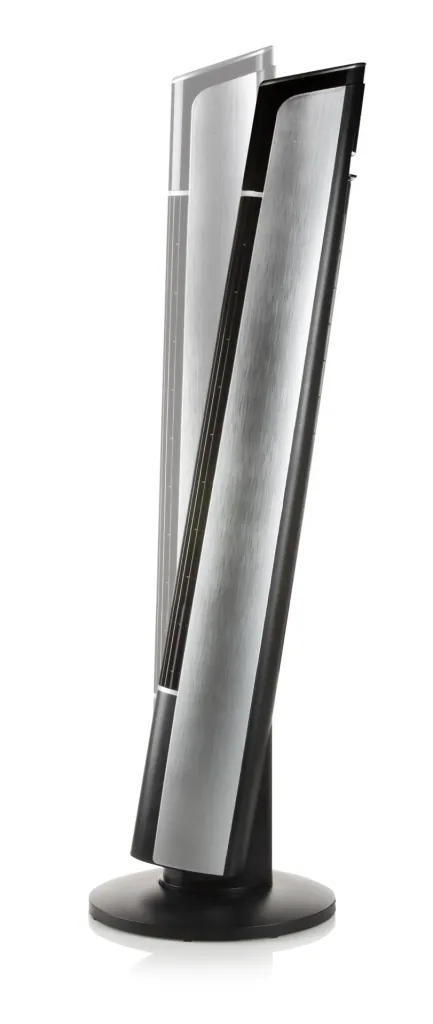 Column fan with swivel function