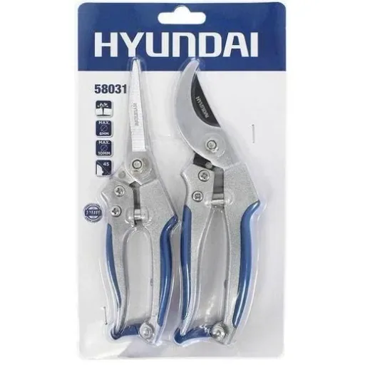 2-piece aluminum tree shears including 4-piece garden tool set
