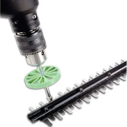 Sharpening attachment for hedge trimmer, set of 2