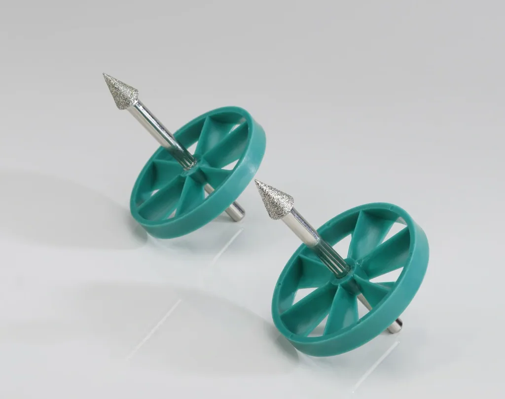 Sharpening attachment for hedge trimmer, set of 2