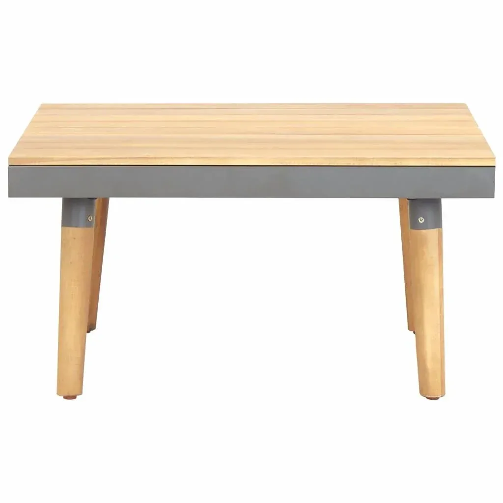 Garden table 60x60x31.5 cm solid acacia wood