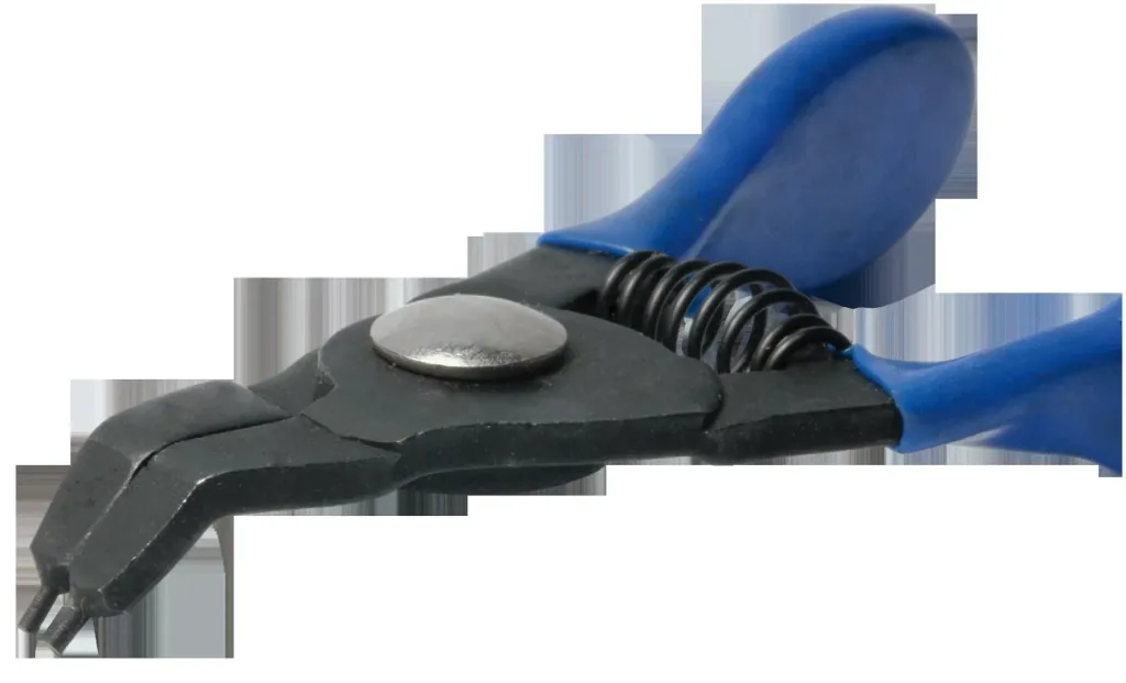 Circlip pliers set, 75 mm, 4 pieces
