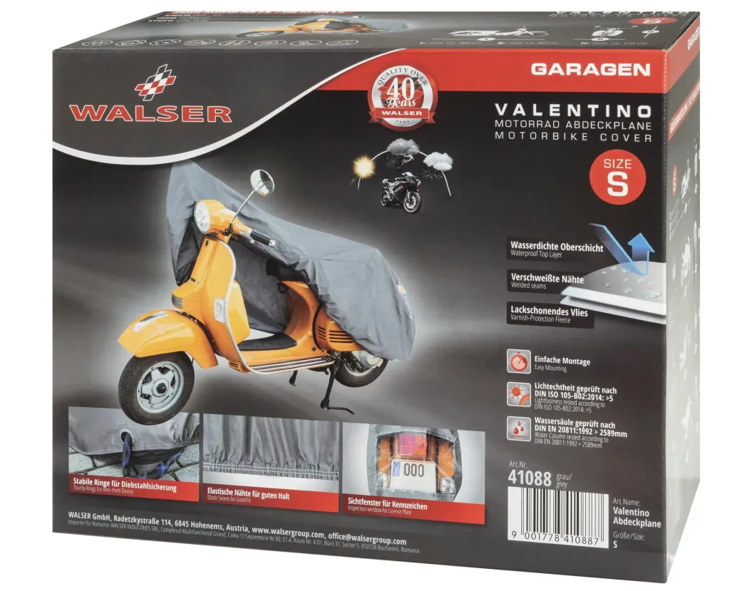 Motorcycle Garage Scooter - Size S - 185 x 90 x 110 cm - PVC
