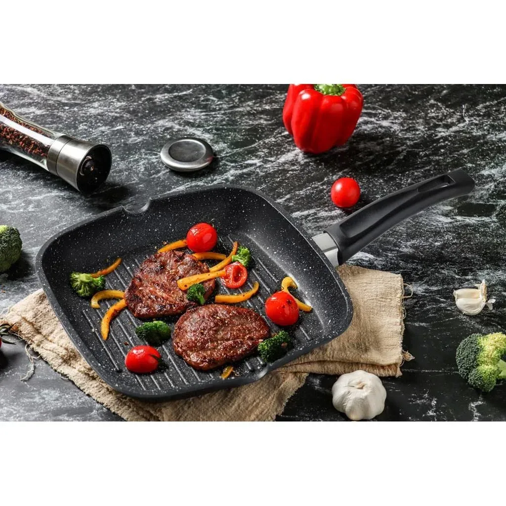 Grill pan - 28 cm - Black