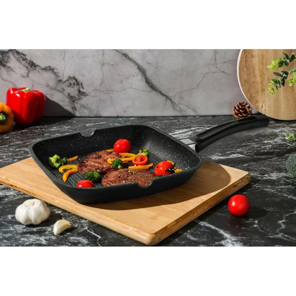 Grill pan - 28 cm - Black