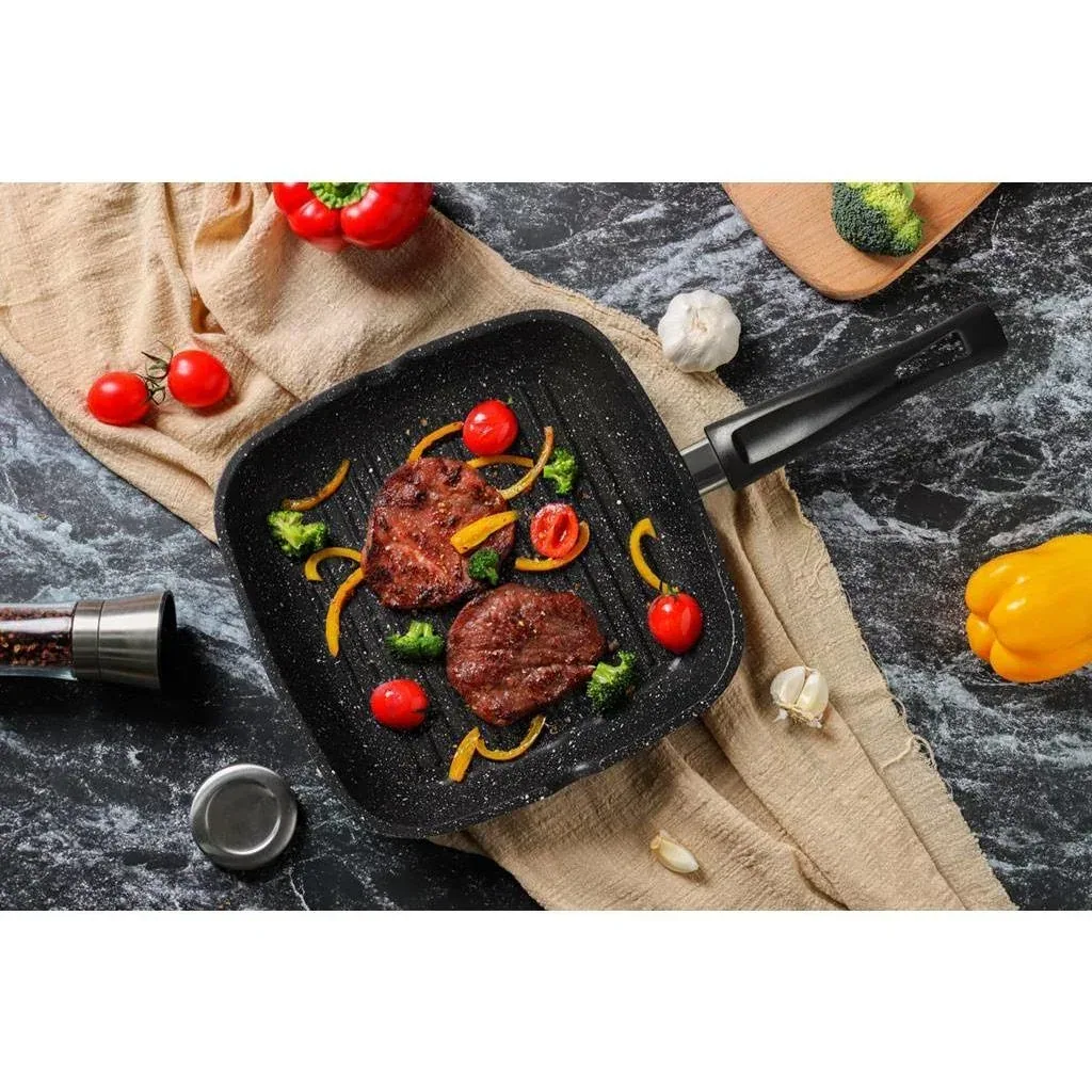 Grill pan - 28 cm - Black