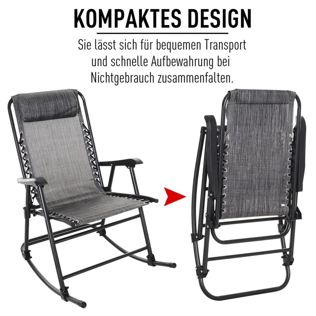 Rocking chair with pillow