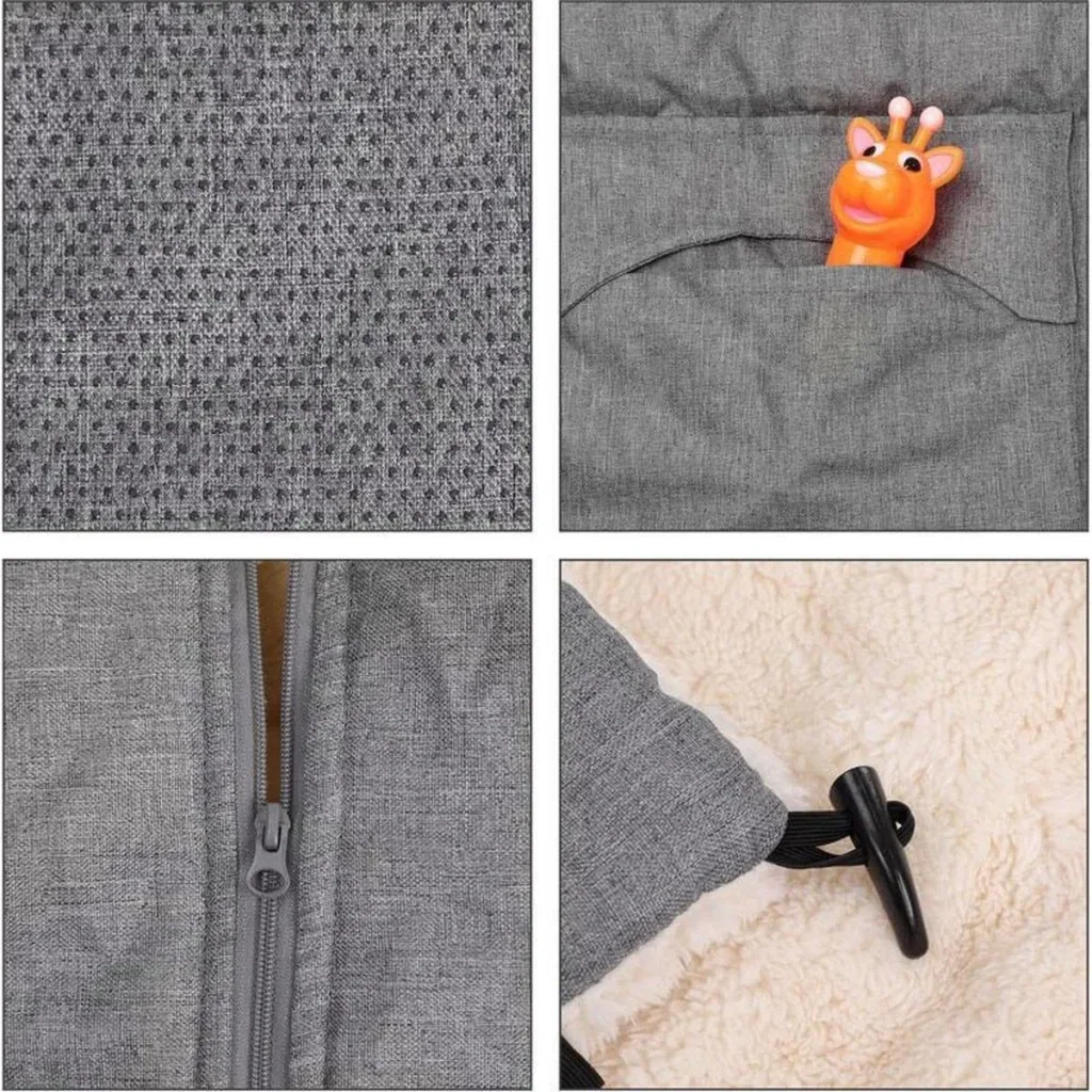 Stroller Footmuff Grey | Teddy | Maxi-Cosi | with Storage Bag