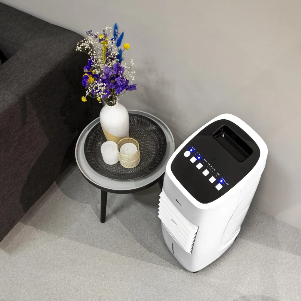 Air cooler with timer function, 60 watts