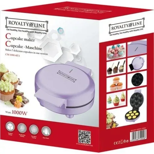 Cupcake Maker 7 Cupcakes - Purple