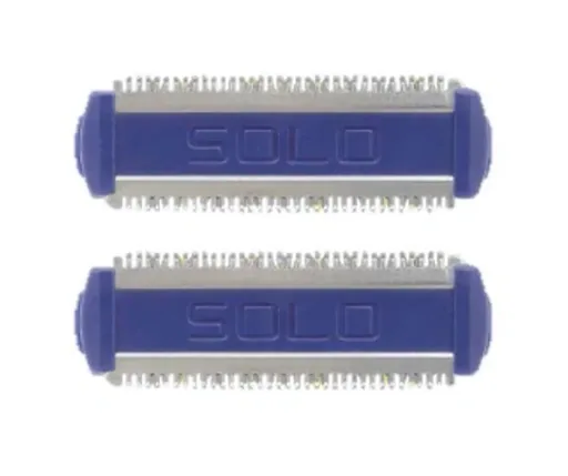 Replacement razor heads, set of 2