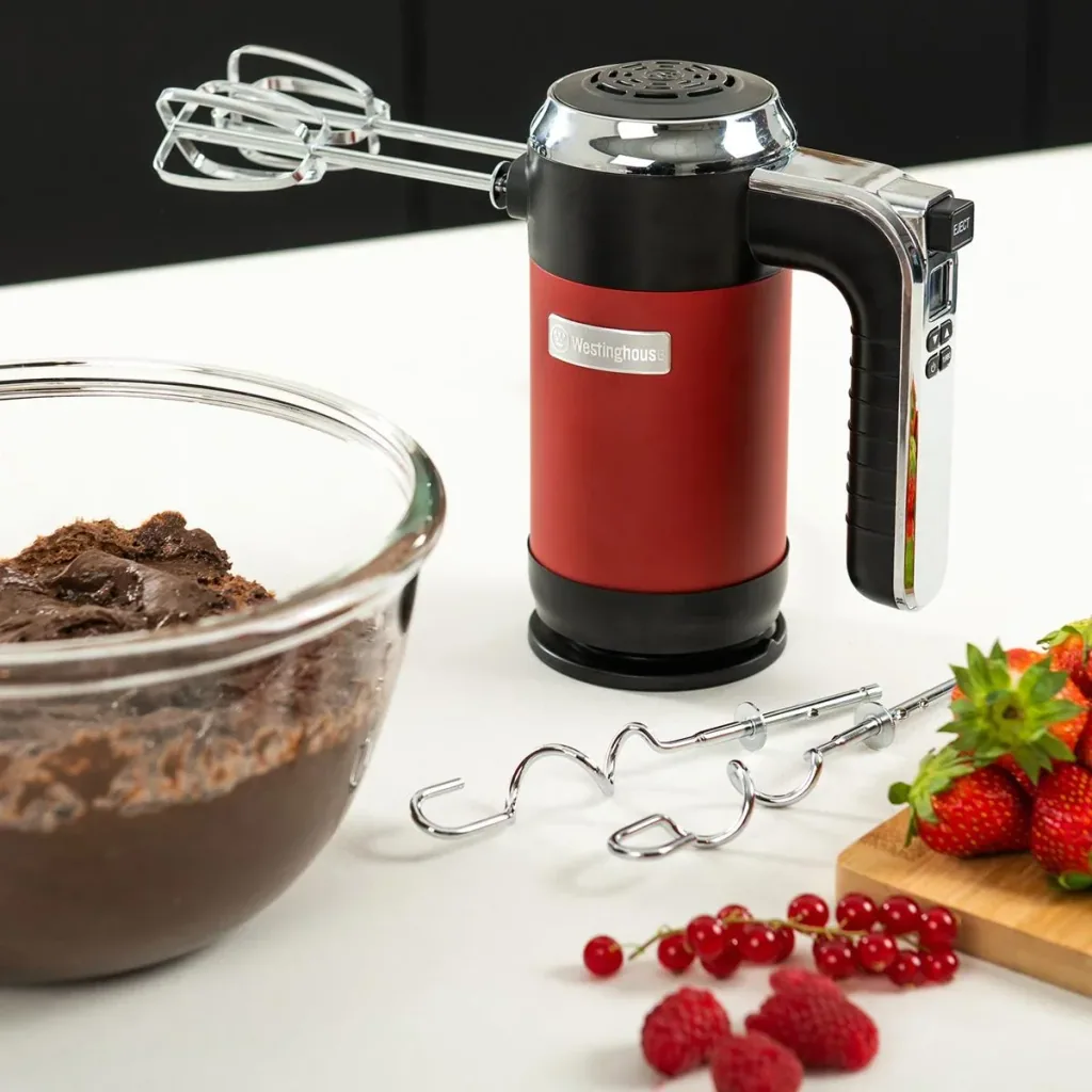Retro-Handmixer - Rot