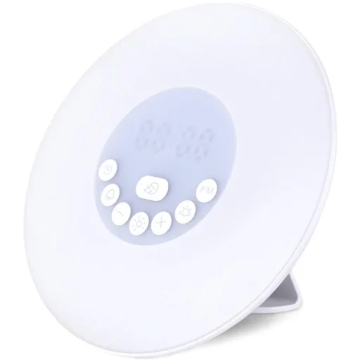 LED light clock sunrise