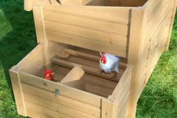 Chicken coop, 146 x 74 x 80 cm