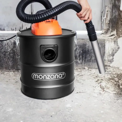 Ash vacuum cleaner black/orange 1200 watts