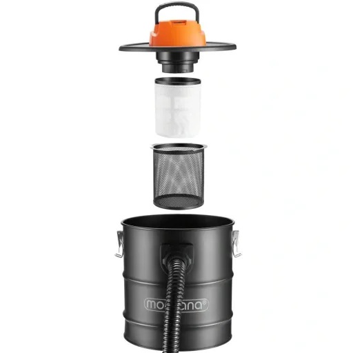 Ash vacuum cleaner black/orange 1200 watts